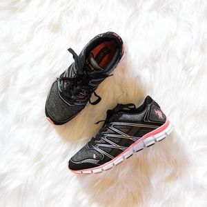Black & Pink U.S. Polo Assn. Athletic Shoes